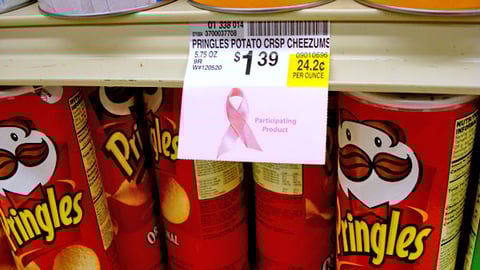 Safeway 'Participating Product' Shelf Tag