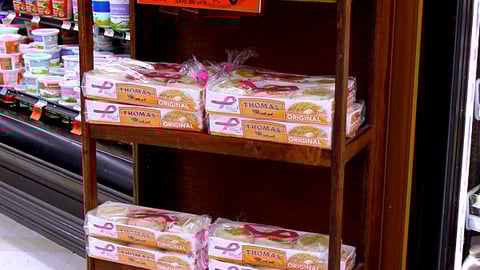 Safeway 'Giving Back' Sign/Thomas Cause Packaging