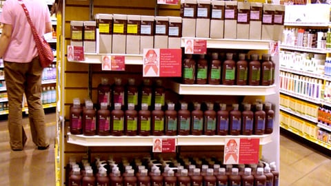 Whole Foods 'Pink United' Shower Endcap