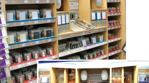 Lutron Dimmers and Fan Controls In-Line