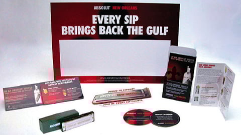 Absolut New Orleans P-O-P Elements