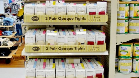 Wal-Mart Baby George PDQ Trays 