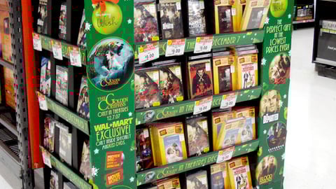 Wal-Mart 'Golden Compass' Movie Ticket Pallet