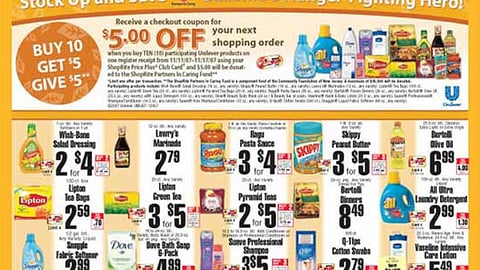 ShopRite/Unilever Partner's in Caring Feature