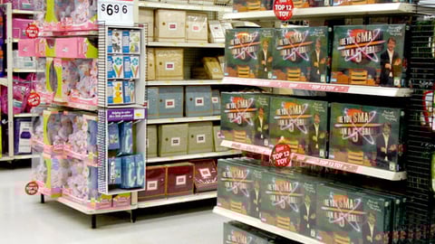 Wal-Mart 'Top 12 Toys' Endcaps