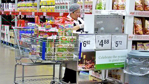 Sam's Club Casserole Sampling Station