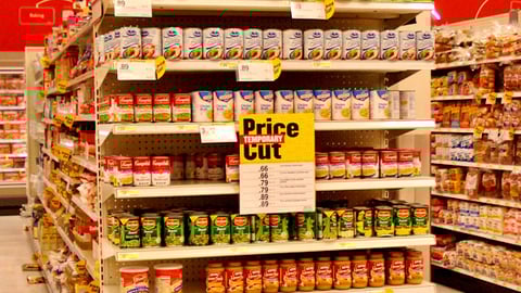 Target Thanksgiving Food Endcap