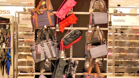 Target Hollywould Handbag Endcap