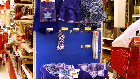 Target Isaac Mizrahi Pet Endcap