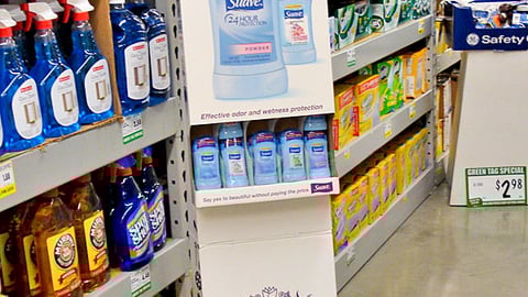 Suave 'Motherhood' Deodorant Shipper 