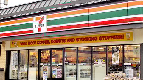 7-Eleven 'Simpsons Movie' Outdoor Banner