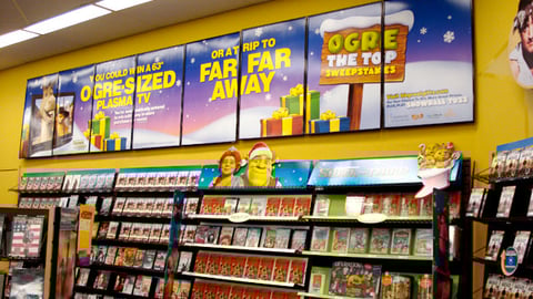 Blockbuster 'Shrek the Third' Wall Panels
