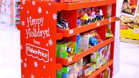 Fisher Price 'Happy Holidays' Floorstand