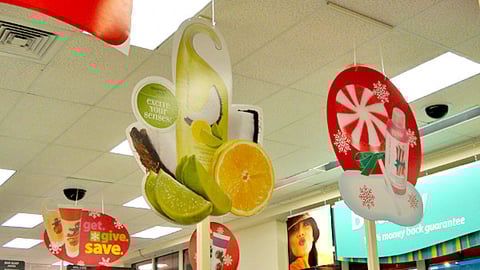 CVS Holiday Ceiling Danglers