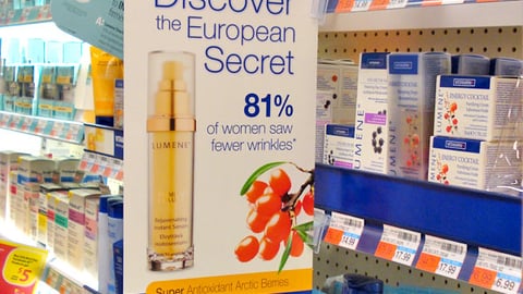 CVS Lumene Aisle Violator 