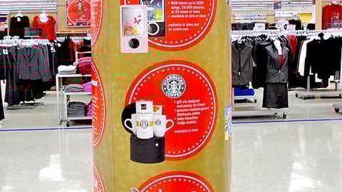 Kmart Gift Ideas Standee