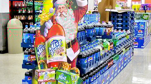 Sierra Mist Cranberry Splash Standee