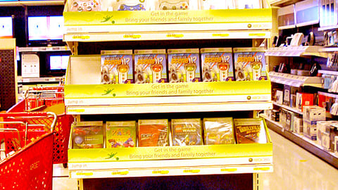 Target Xbox Family Game Endcap