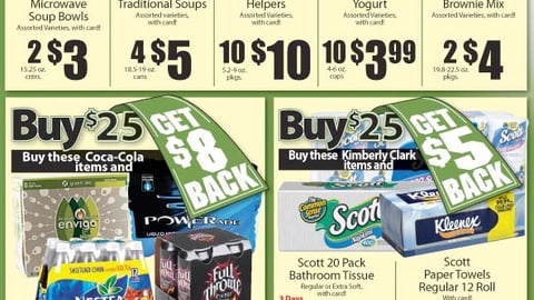 A&P 'Bonus Bucks' Feature