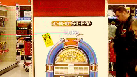 Target Crosley 'Wow or Never' Endcap