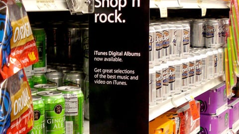 iTunes Digital Albums Aisle Violator