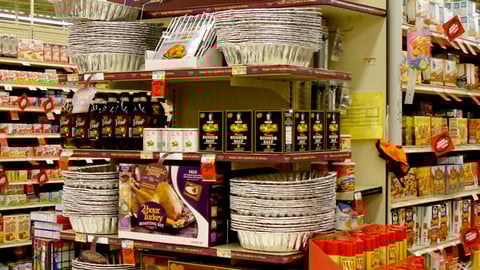 Safeway 'Thanksgiving Dinner' Cookware Endcap