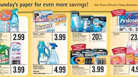 Longs Drugs P&G 'brandSaver' Feature