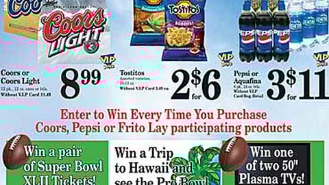 Fry's NFL Sweeps Feature