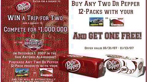 King Soopers Dr Pepper Football Feature