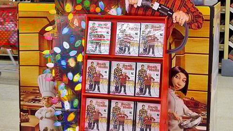 'Deck the Halls' DVD Floorstand