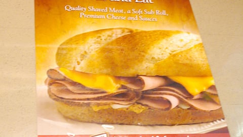 Oscar Mayer Deli Creations Floor Cling 