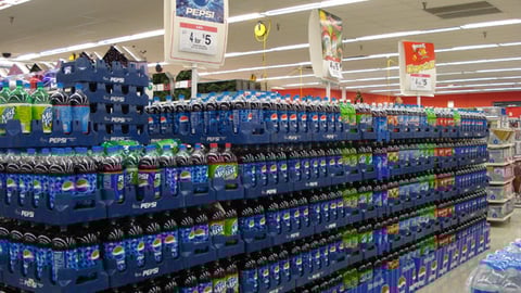 Kmart Pepsi Case Stack
