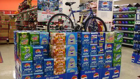 Kmart Pepsi NFL Bike Giveaway Spectacular