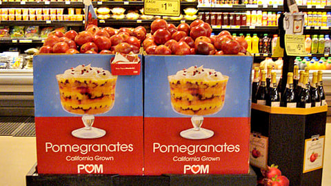 POM Wonderful Napa Valley Dump Bin