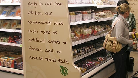 Fresh & Easy Sushi & Sandwiches Cooler