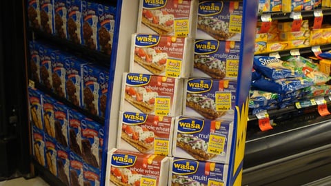 Wasa Cheese Rebate Shipper