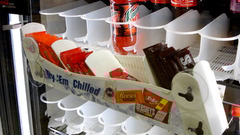 Hershey's Chocolate Cooler Merchandiser