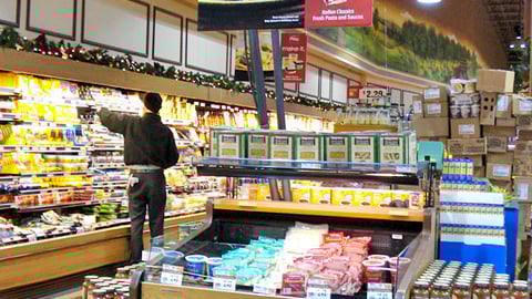 Wegmans 'Make It' Cooler Display