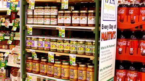 Martin's 'PA Preferred' Display Rack