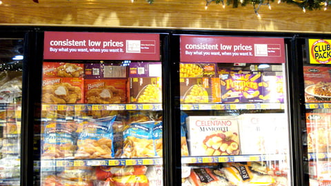Wegmans 'Consistent Low Prices' Freezer Clings