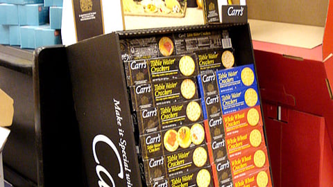 Carr's Wine and Cheese Rebate Shipper