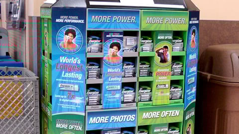 Energizer 'More Power' Battery Pallet 