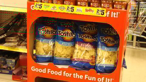 Frito-Lay Dollar General Floorstand