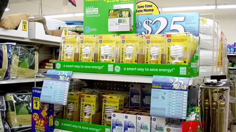 Dollar General GE Rebate Endcap