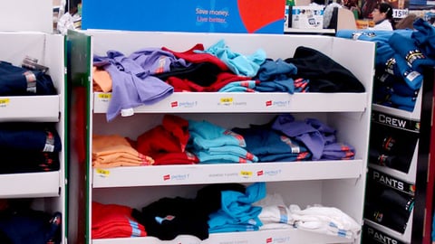 Hanes Perfect T Wal-Mart Pallet