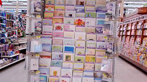 Wal-Mart Connections from Hallmark Endcap