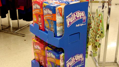 Huggies Pull-Ups Shipper