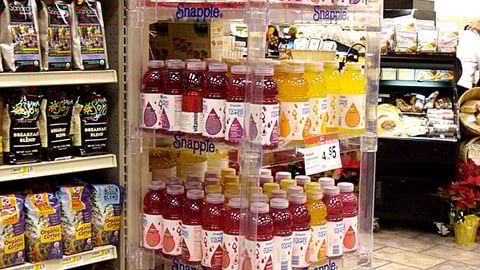 Snapple Antioxidant Water Rack