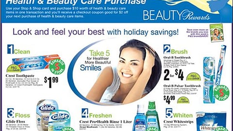 Stop & Shop/'brandSaver' Beauty Rewards Feature 