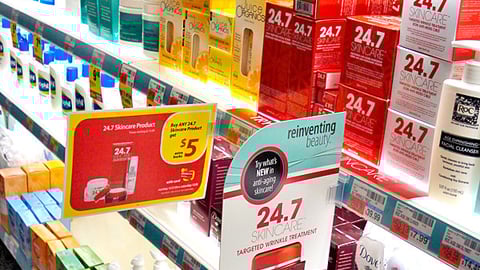 CVS 24/7 Skincare Shelf Merchandising